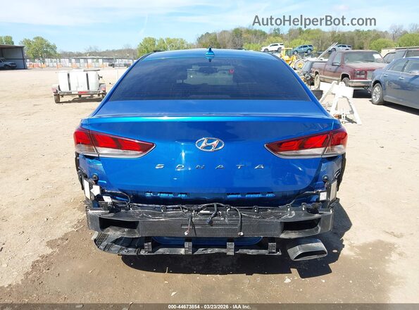 5NPE34AF3KH778080 2019 HYUNDAI SONATA Синий 