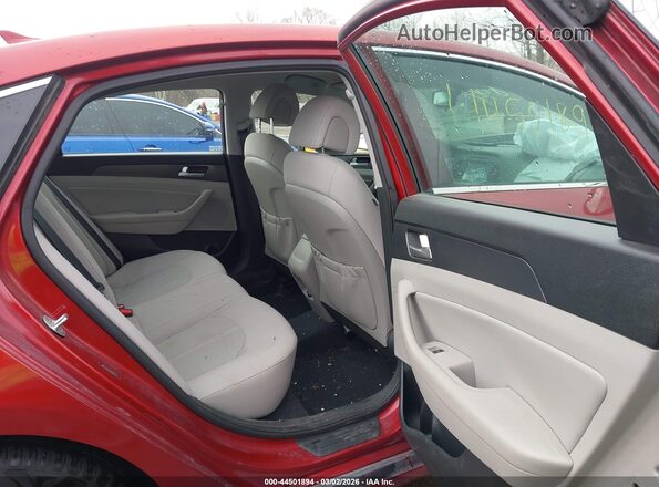 5NPE34AF4GH287573 2016 HYUNDAI SONATA Красный Вид наклейки с VIN-кодом
