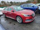 2016 Hyundai Sonata Sport Red vin: 5NPE34AF4GH351210