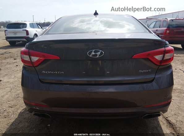 5NPE34AF4GH429081 2016 HYUNDAI SONATA Gray 