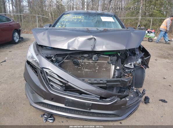5NPE34AF4GH429081 2016 HYUNDAI SONATA Gray Widok zestawu wskaźników