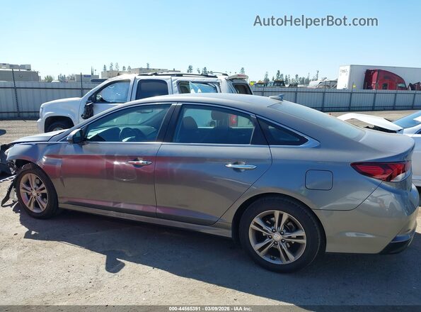 5NPE34AF4KH748036 2019 HYUNDAI SONATA Gray 