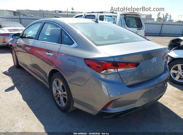 5NPE34AF4KH748036 2019 HYUNDAI SONATA Gray Հետևի ձախ