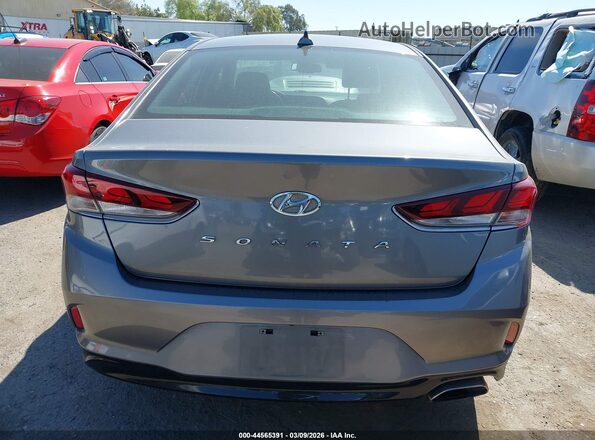 5NPE34AF4KH748036 2019 HYUNDAI SONATA Gray 
