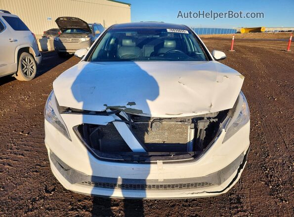 5NPE34AF5GH372101 2016 HYUNDAI SONATA White Դիմացի տեսք