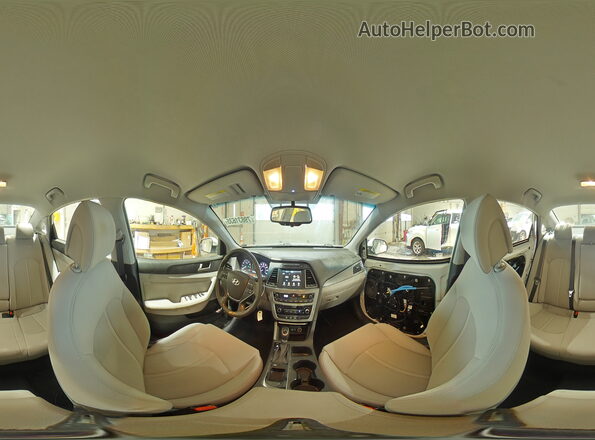 5NPE34AF6HH572633 2017 HYUNDAI SONATA Белый Панорамный вид салона 360°