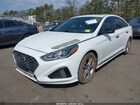 2018 Hyundai Sonata Sport+ White vin: 5NPE34AF6JH710323