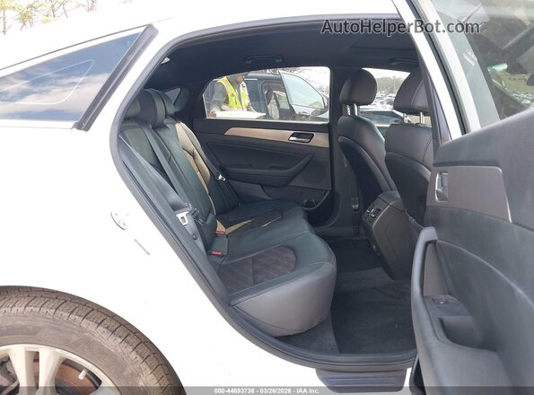 5NPE34AF6JH710323 2018 HYUNDAI SONATA White Widok naklejki z numerem VIN