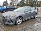 2019 Hyundai Sonata Sel Gray vin: 5NPE34AF6KH757790