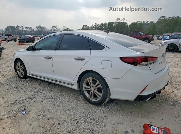 5NPE34AF7KH741291 2019 HYUNDAI SONATA White Rear left