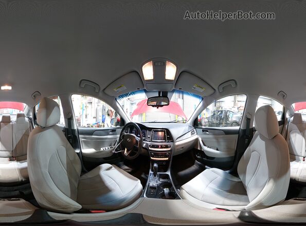 5NPE34AF7KH762335 2019 HYUNDAI SONATA Red Widok naklejki z numerem VIN