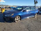 2019 Hyundai Sonata Limited Синий vin: 5NPE34AF7KH821755