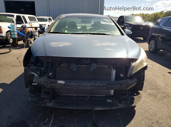 5NPE34AF8GH267410 2016 HYUNDAI SONATA Синий Вид спереди