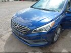 2016 Hyundai Sonata Sport Синий vin: 5NPE34AF8GH414129