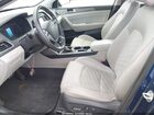 2016 Hyundai Sonata Sport Синий vin: 5NPE34AF8GH414129