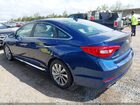2016 Hyundai Sonata Sport Синий vin: 5NPE34AF8GH414129
