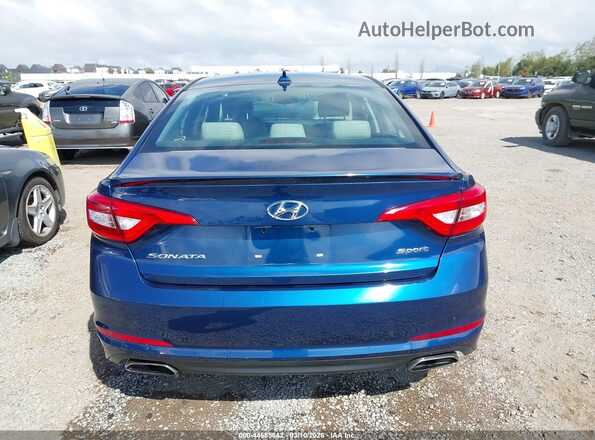 5NPE34AF8GH414129 2016 HYUNDAI SONATA Синий 