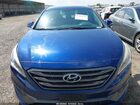 2016 Hyundai Sonata Sport Синий vin: 5NPE34AF8GH414129