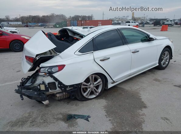 5NPE34AF8JH622969 2018 HYUNDAI SONATA White Rear right