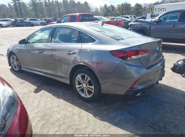 5NPE34AF8KH743289 2019 HYUNDAI SONATA Серый Задняя левая четверть