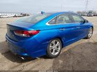 2019 Hyundai Sonata Sel Синий vin: 5NPE34AF8KH773084