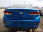 2019 Hyundai Sonata Sel Синий vin: 5NPE34AF8KH773084