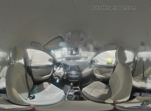 5NPE34AFXKH75781 2019 HYUNDAI SONATA Черный Панорамный вид салона 360°