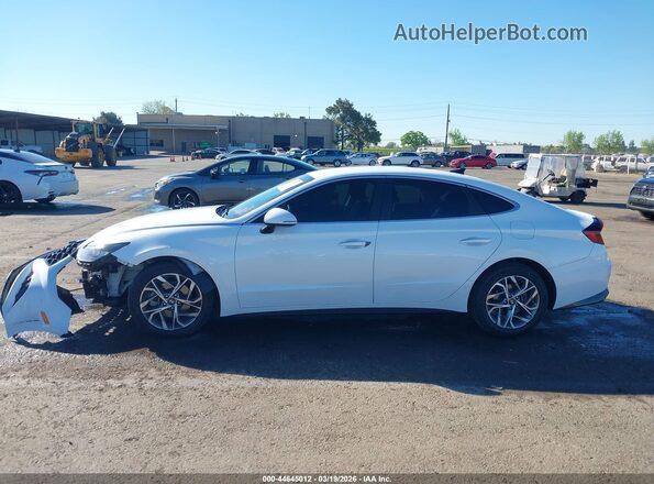 5NPEF4JA1LH039688 2020 HYUNDAI SONATA Белый Панорамный вид салона 360°