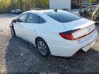 2021 Hyundai Sonata Sel White vin: 5NPEF4JA1MH078377