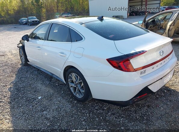 5NPEF4JA1MH078377 2021 HYUNDAI SONATA White Задня ліва чверть