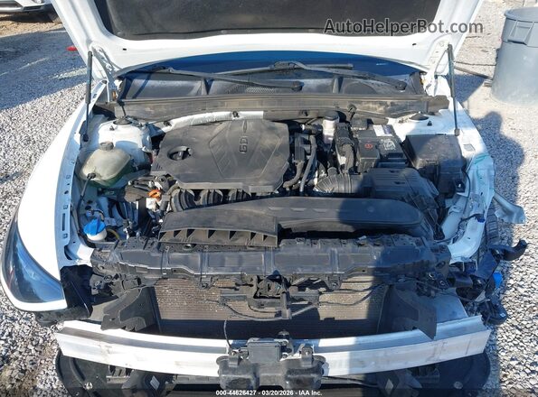 5NPEF4JA1MH078377 2021 HYUNDAI SONATA White Вид ззаду