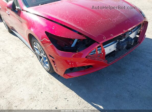 5NPEF4JA2LH005503 2020 HYUNDAI SONATA Red Vista frontal