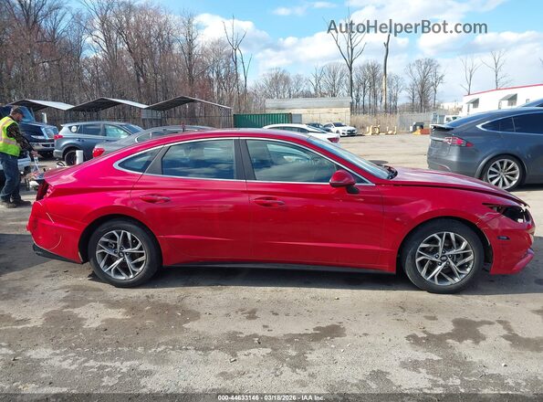 5NPEF4JA2LH005503 2020 HYUNDAI SONATA Red Vista interior de 360 grados