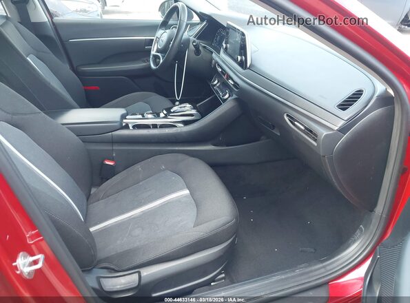 5NPEF4JA2LH005503 2020 HYUNDAI SONATA Red Vista interior delantera