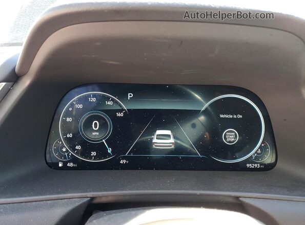 5NPEF4JA3LH060719 2020 HYUNDAI SONATA Серый Вид щитка приборов