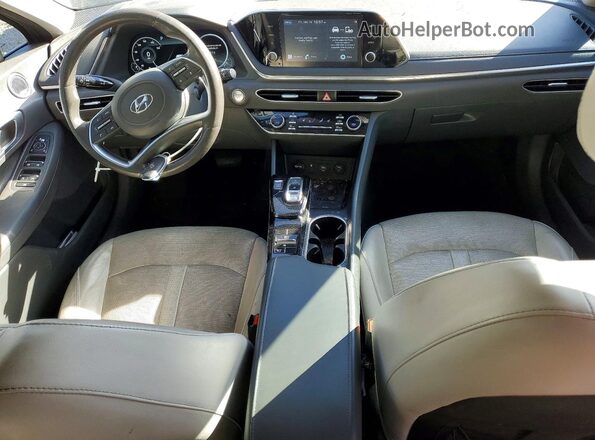 5NPEF4JA3LH060719 2020 HYUNDAI SONATA Серый Вид панели приборов