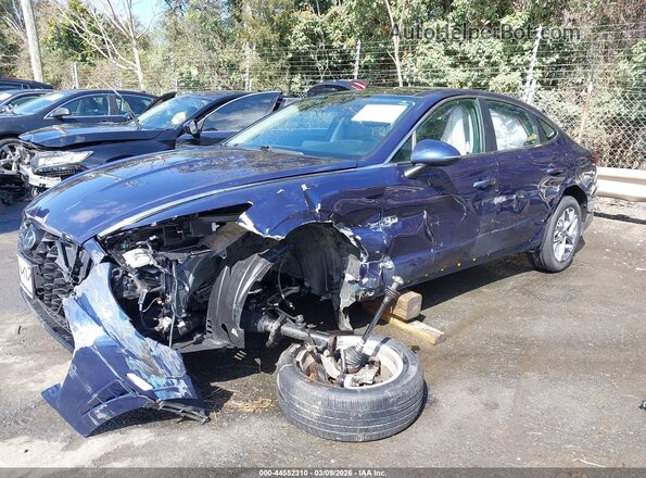 5NPEF4JAXLH038202 2020 HYUNDAI SONATA Blue Vista frontal