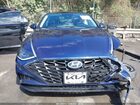 2020 Hyundai Sonata Sel Blue vin: 5NPEF4JAXLH038202