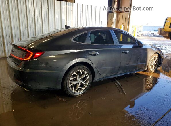 5NPEF4JAXMH102739 2021 HYUNDAI SONATA Серый Задняя правая четверть