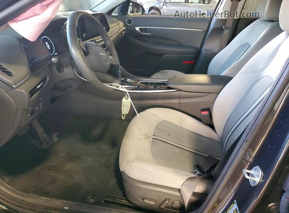 5NPEF4JAXMH102739 2021 HYUNDAI SONATA Серый Вид салона спереди