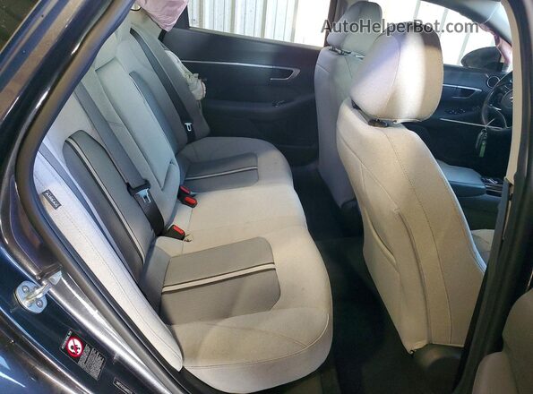 5NPEF4JAXMH102739 2021 HYUNDAI SONATA Серый Вид задних сидений