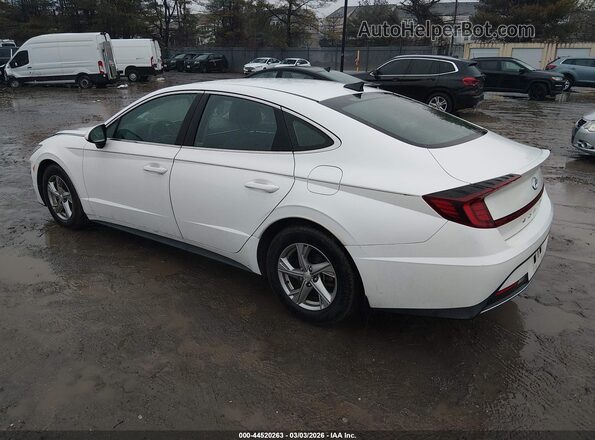 5NPEG4JAXLH049567 2020 HYUNDAI SONATA Белый Задняя левая четверть