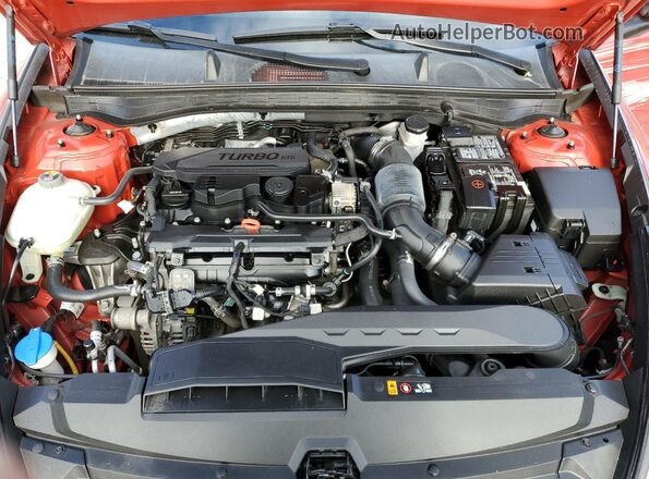 5NPEH4J29LH036881 2020 HYUNDAI SONATA Красный Вид задней части салона