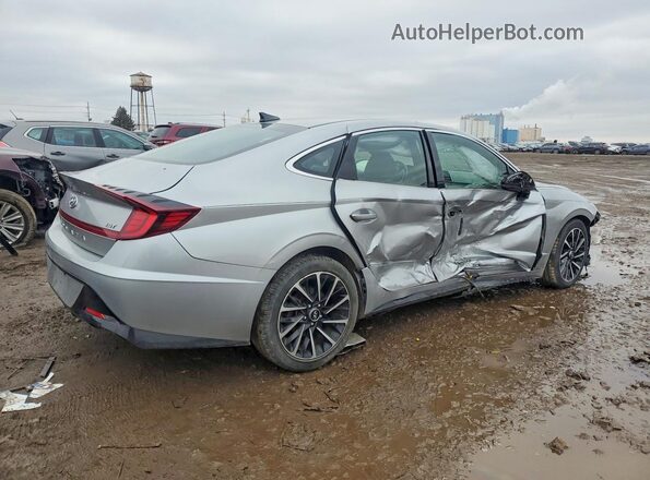5NPEJ4J23LH025895 2020 HYUNDAI SONATA Серебряный Задняя правая четверть
