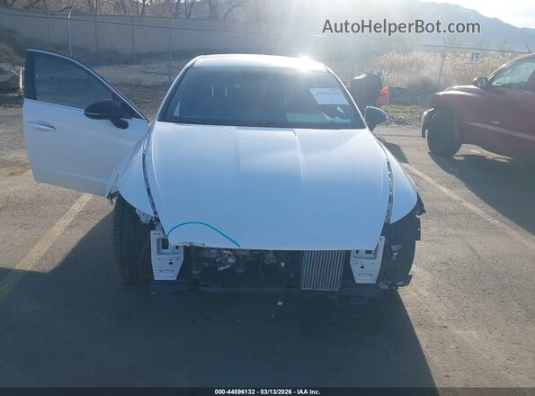 5NPEJ4J23MH068280 2021 HYUNDAI SONATA White Widok deski rozdzielczej