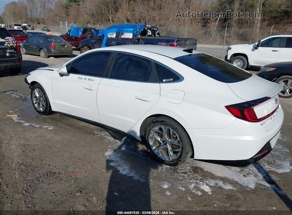 5NPEL4JA6LH020790 2020 HYUNDAI SONATA Белый Задняя левая четверть