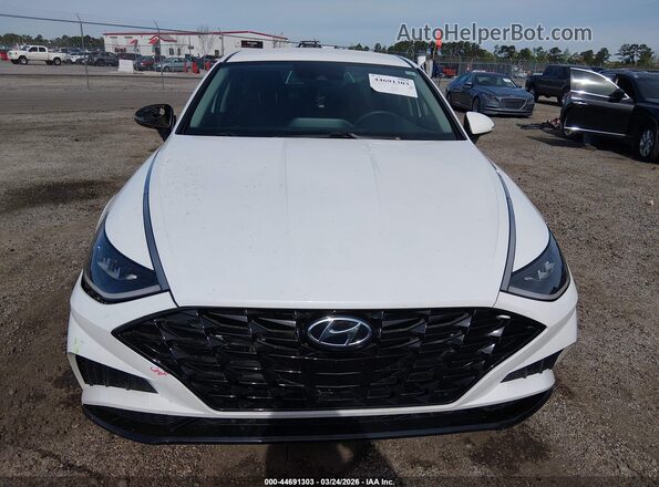 5NPEL4JA6MH083695 2021 HYUNDAI SONATA White Vista interior trasera