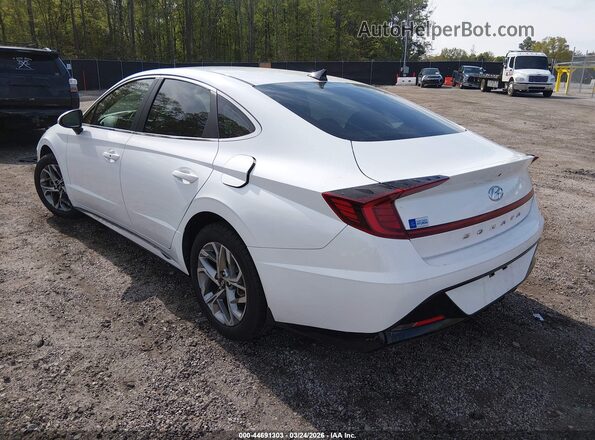5NPEL4JA6MH083695 2021 HYUNDAI SONATA White Trasero izquierdo