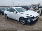 2021 Hyundai Sonata Sel White vin: 5NPEL4JA7MH099159