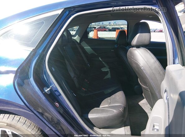 5NPEL4JAXNH141891 2022 HYUNDAI SONATA Blue Widok naklejki z numerem VIN